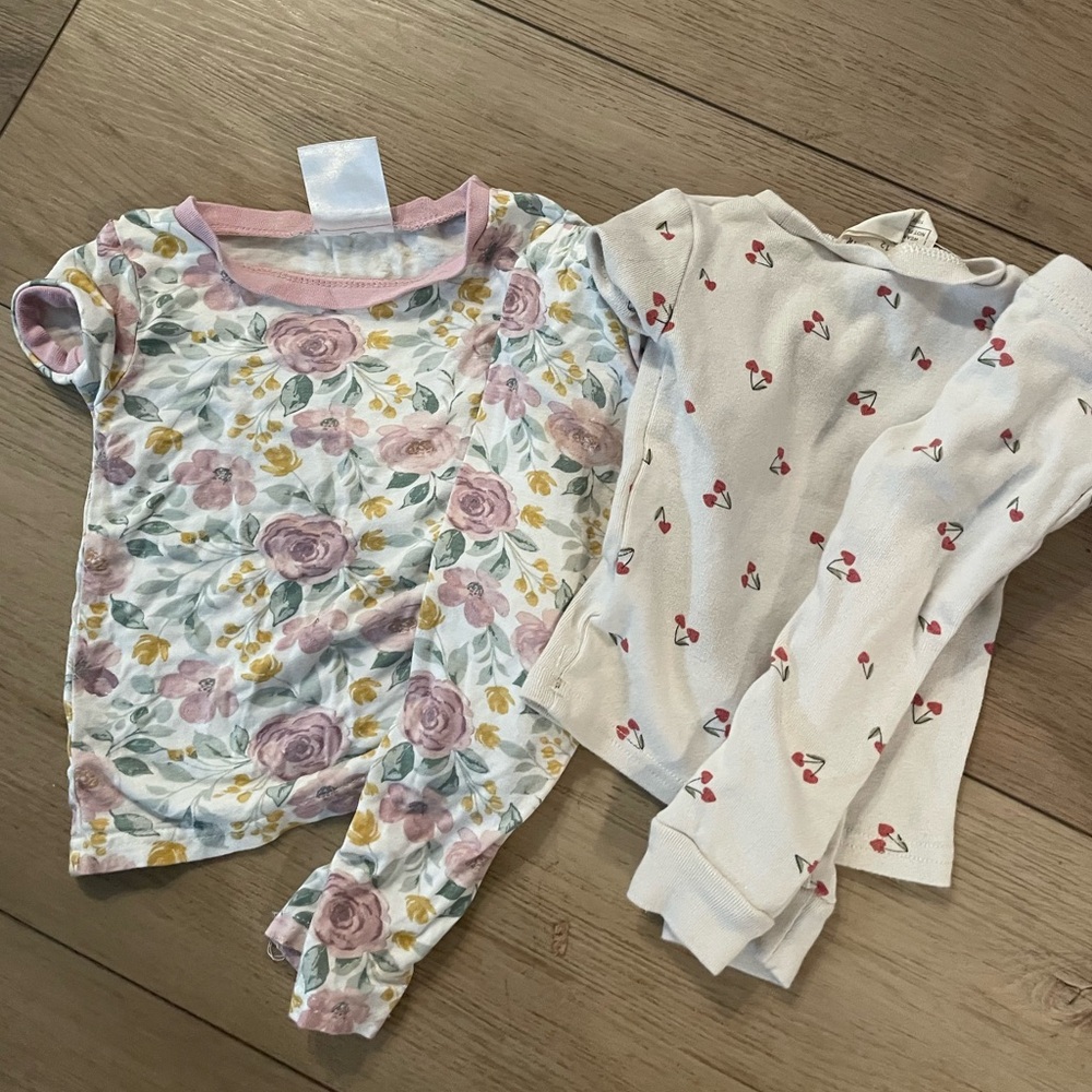 12m Baby Girl Pajama Bundle